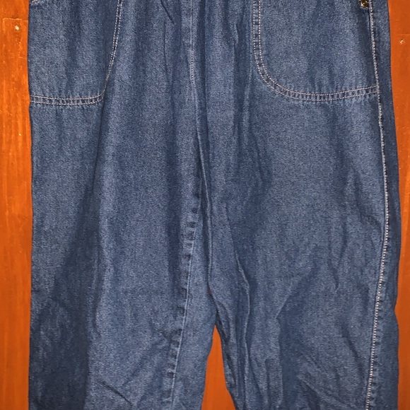 American Sweatheart Elastic Waist Capri Jeans Size 12 - Picture 3 of 7